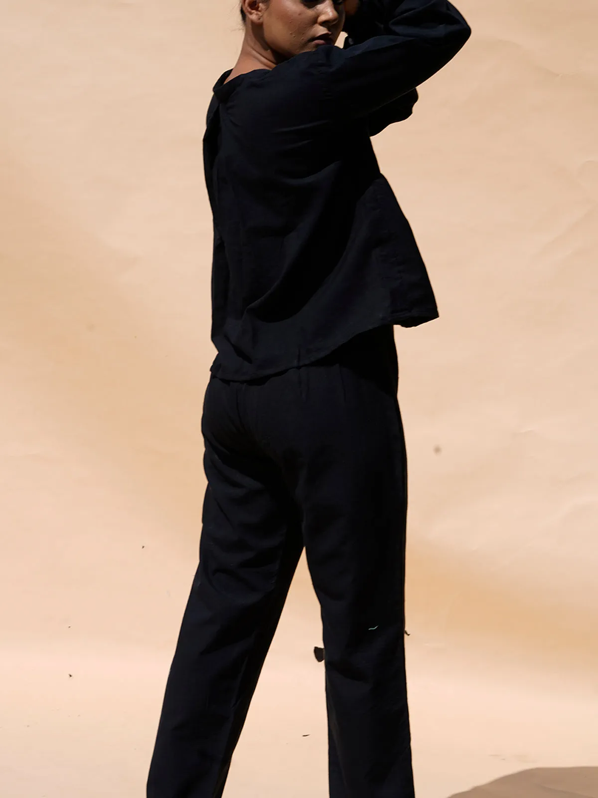 Wide Leg Pants Black