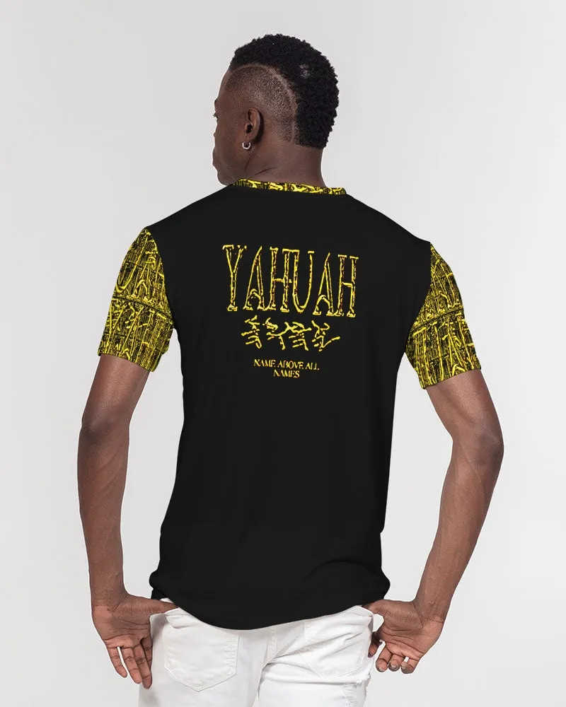 Yahuah-Name Above All Names 01-02 Men's Designer Pocket T-shirt